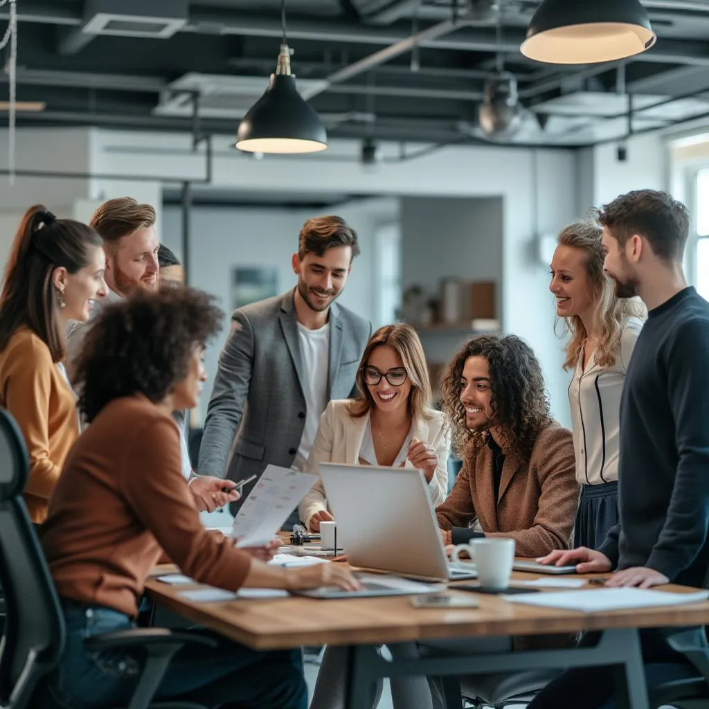 Mejora en empresa de servicios